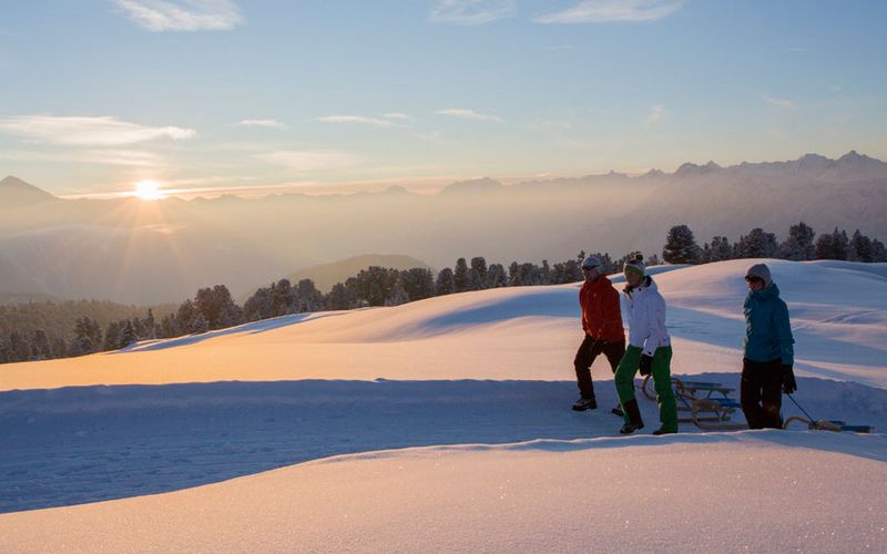 Rodeln in Sölden