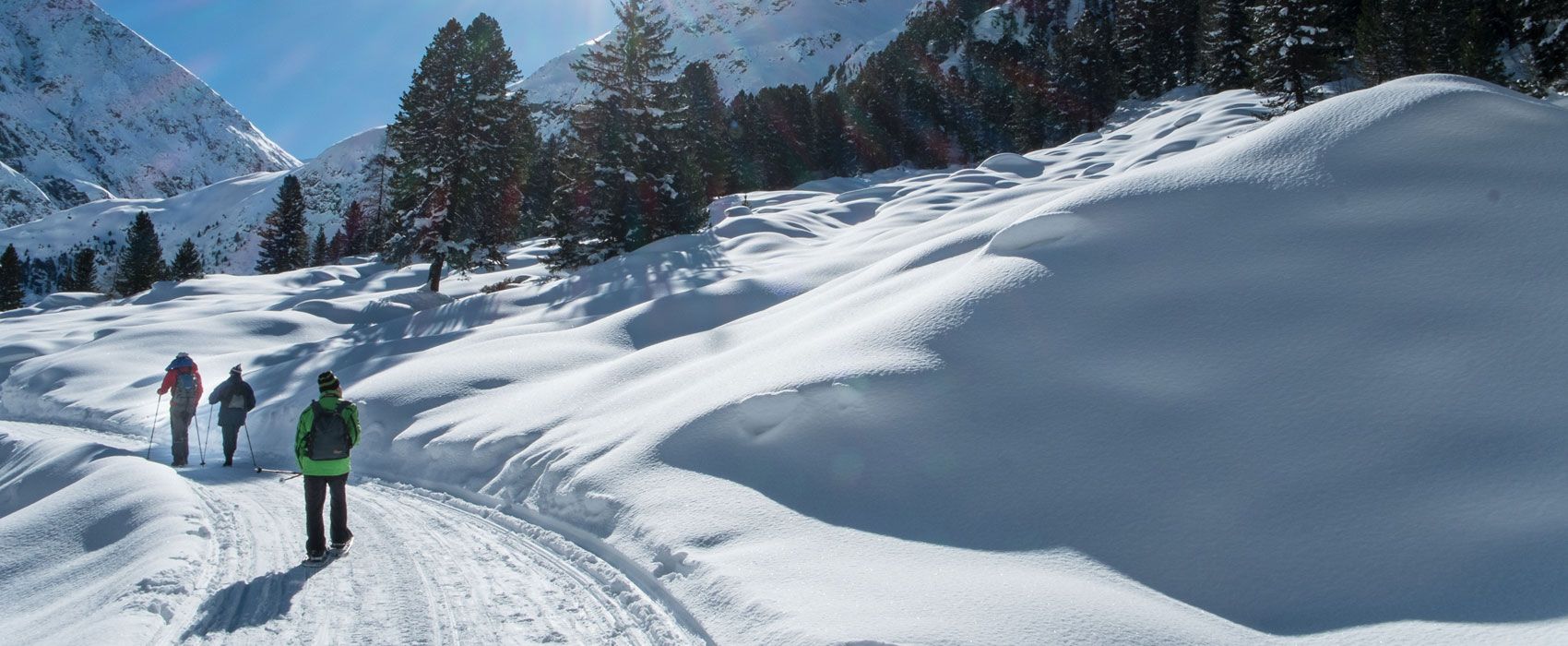 Winterwanderung im Ötztal